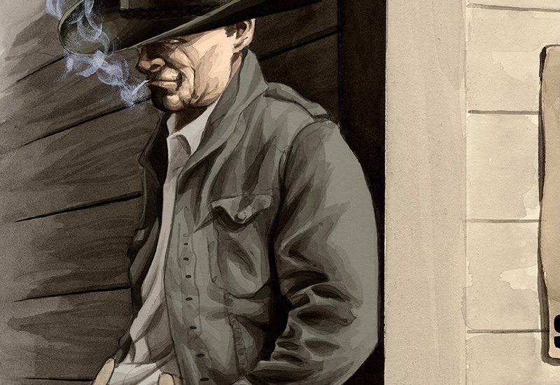 Calgary Cowboy art by James Taylor