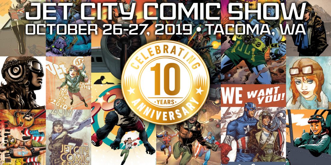 Jet City Comic Show Facebook Cover